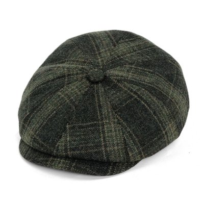 Sixpence / Flat cap - Gårda Premium Banbury Wool Newsboy (grønn)