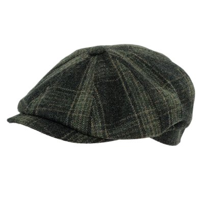 Sixpence / Flat cap - Gårda Premium Banbury Wool Newsboy (grønn)