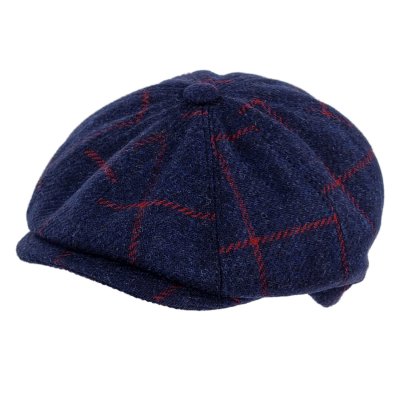 Sixpence / Flat cap - Gårda Premium Callander Wool Newsboy (blå)