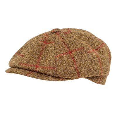 Sixpence / Flat cap - Gårda Premium Callander Wool Newsboy (brun)