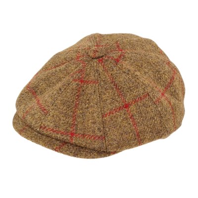 Sixpence / Flat cap - Gårda Premium Callander Wool Newsboy (brun)