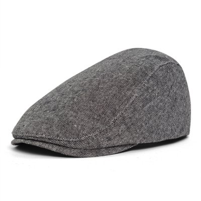 Sixpence / Flat cap - Gårda Castlebay (svart/hvitt)