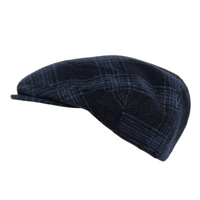 Sixpence / Flat cap - Gårda Premium Dalston Wool Sixpence (blå)