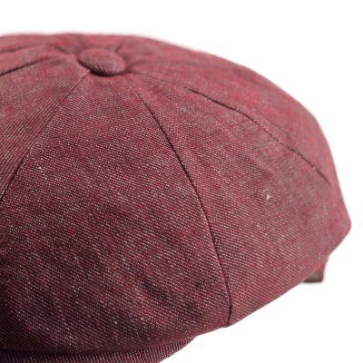 Sixpence / Flat cap - Gårda Darnay Newsboy (rød)