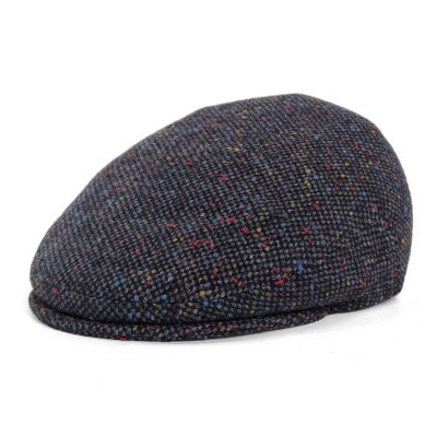 Sixpence / Flat cap - Gårda Premium Formby Wool Sixpence (blå)