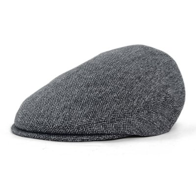 Sixpence / Flat cap - Gårda Premium Kirkby Wool Sixpence (grønn)