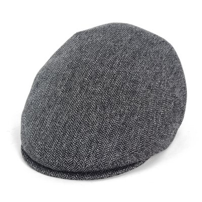 Sixpence / Flat cap - Gårda Premium Kirkby Wool Sixpence (grønn)