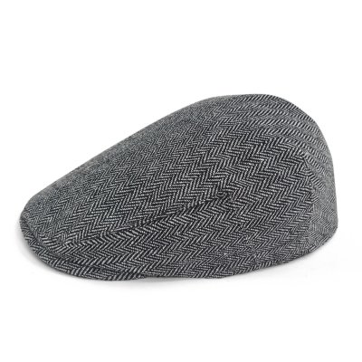 Sixpence / Flat cap - Gårda Lazonby (svart/hvitt)
