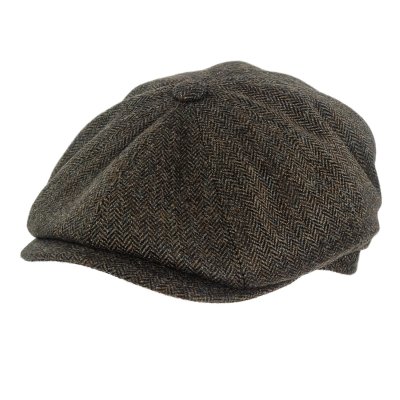 Sixpence / Flat cap - Gårda Premium Oakham Wool Newsboy (grønn)