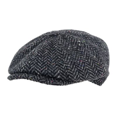 Sixpence / Flat cap - Gårda Premium Selkirk Wool Newsboy (grå)
