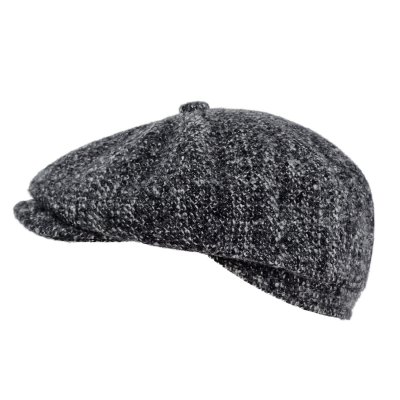 Sixpence / Flat cap - Gårda Premium Tiverton Wool Newsboy (grå)