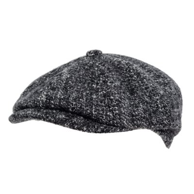 Sixpence / Flat cap - Gårda Premium Tiverton Wool Newsboy (grå)