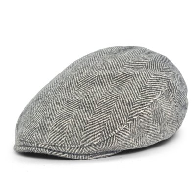 Sixpence / Flat cap - Gårda Torridon (grå/hvit)