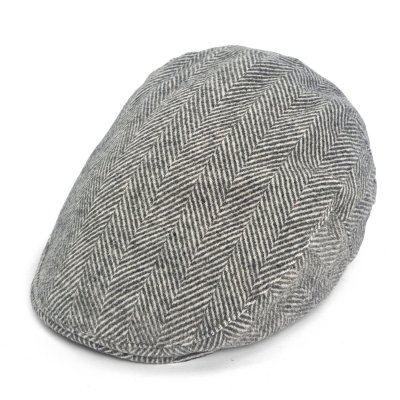Sixpence / Flat cap - Gårda Torridon (grå/hvit)