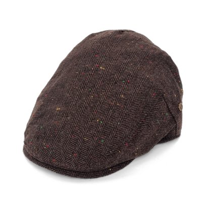 Sixpence / Flat cap - Gårda Torridon (mørk brun)