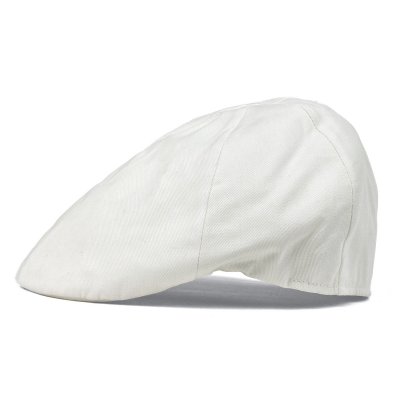 Sixpence / Flat cap - Gårda Vico Cotton Flat Cap (krem)