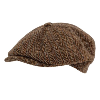 Sixpence / Flat cap - Gårda Premium Wrexham Wool Newsboy (beige)