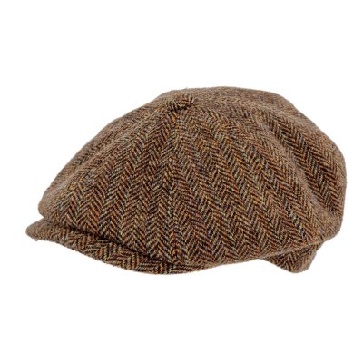 Sixpence / Flat cap - Gårda Premium Wrexham Wool Newsboy (beige)