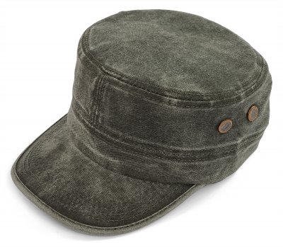 Sixpence / Flat cap - Gårda Viper Army Cap (grønn)