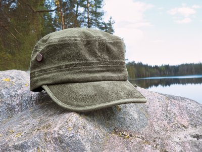 Sixpence / Flat cap - Gårda Viper Army Cap (grønn)