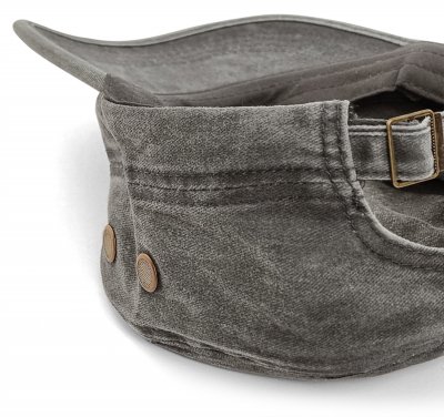 Sixpence / Flat cap - Gårda Viper Army Cap (svart)