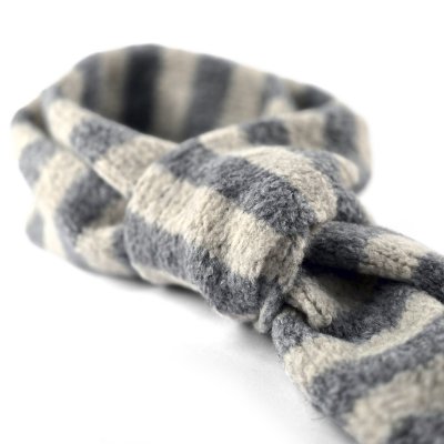Skjerf - Gårda Grindelwald Striped Wool Mix Scarf (beige/grå)