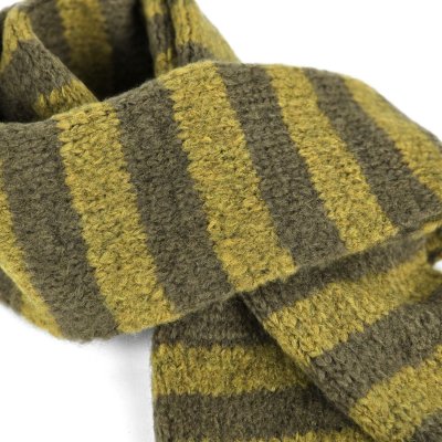 Skjerf - Gårda Grindelwald Striped Wool Mix Scarf (grønn)