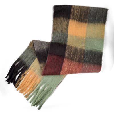 Skjerf - Gårda Taraba Check Scarf (rød/multi)