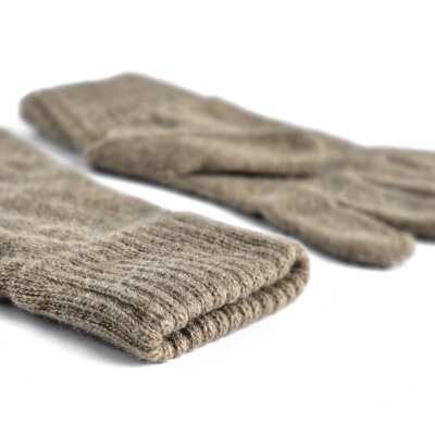Hansker - Gårda Tolmin Knitted Wool Mix Gloves (beige)