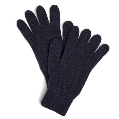 Hansker - Gårda Tolmin Knitted Wool Mix Gloves (mørkeblått)
