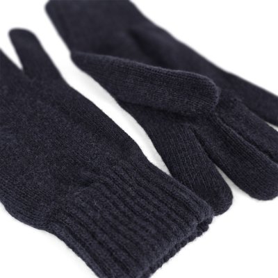 Hansker - Gårda Tolmin Knitted Wool Mix Gloves (mørkeblått)
