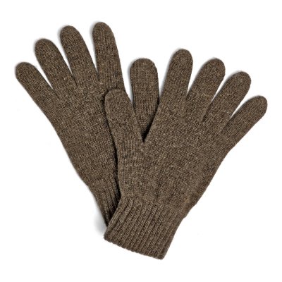 Hansker - Gårda Tolmin Knitted Wool Mix Gloves (brun)