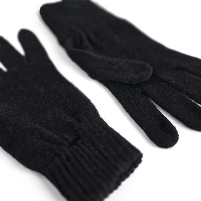 Hansker - Gårda Tolmin Knitted Wool Mix Gloves (svart)