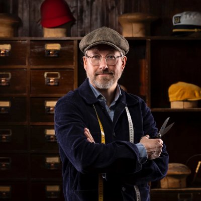 Sixpence / Flat cap - CTH Ericson Alan Sr. Harris Tweed (grønn)