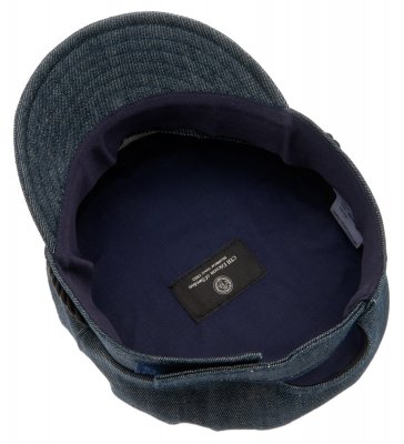 Sixpence / Flat cap - CTH Ericson Oscar Jr. Fiddler Cap (denim)