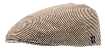 Sixpence / Flat cap - CTH Ericson Edward Pepita Ivy Cap (grønn/beige)