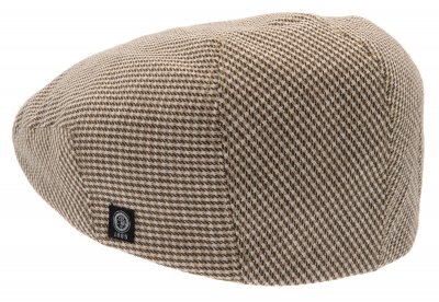 Sixpence / Flat cap - CTH Ericson Edward Pepita Ivy Cap (grønn/beige)