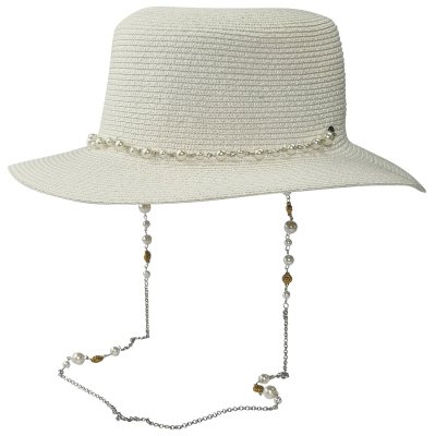 Stråhatt - Gårda Amidala (hvit)