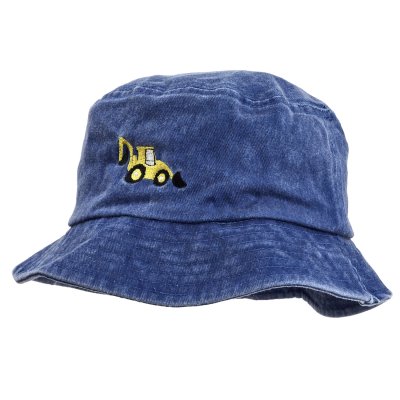 Hatter Barn - Gårda Bulldozer Bucket Hat (blå)