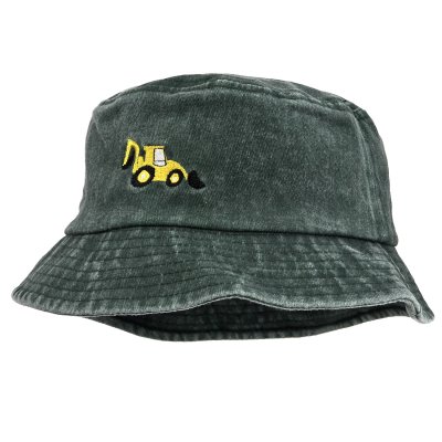 Hatter Barn - Gårda Bulldozer Bucket Hat (grønn)