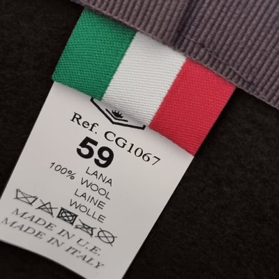 Hatter - Gårda Anzio Unstructured Wool Hat (svart)