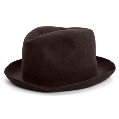 Hatter - Gårda Anzio Unstructured Wool Hat (brun)