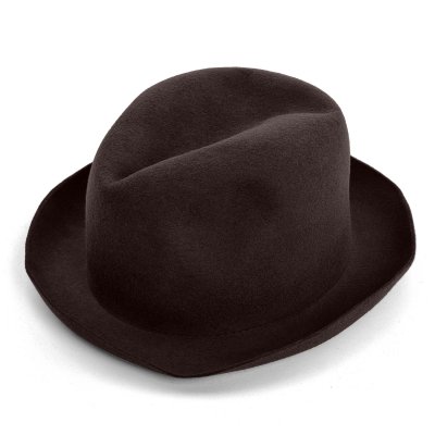 Hatter - Gårda Anzio Unstructured Wool Hat (brun)