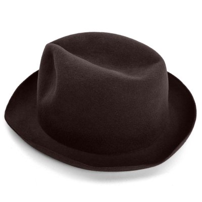 Hatter - Gårda Anzio Unstructured Wool Hat (brun)