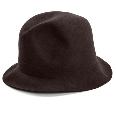 Hatter - Gårda Anzio Unstructured Wool Hat (brun)