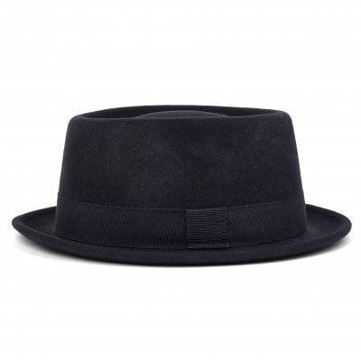 Hatter - Gårda Asolo Pork Pie Wool Hat (blå)