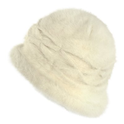 Hatter - Gårda Atri Angora Cloche (hvit)