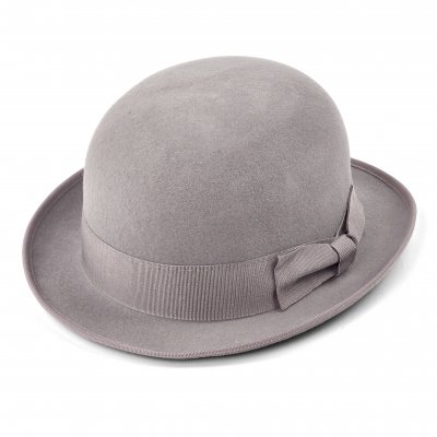 Hatter - Gårda Aviano Bowler Wool Hat (lys grå)
