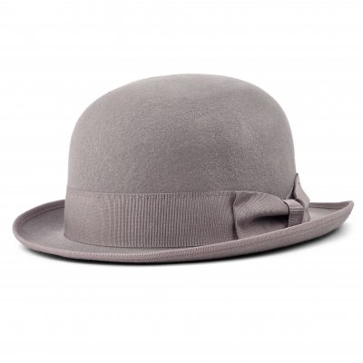 Hatter - Gårda Aviano Bowler Wool Hat (lys grå)