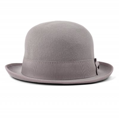 Hatter - Gårda Aviano Bowler Wool Hat (lys grå)